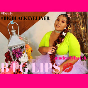 MODESTLY LAVISH B I G EYES BLACK EYELINER (WITH VITAMIN E)